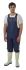 Alpha Solway 工作服, 可重复使用, 背带裤和吊带, 海军蓝色, 胸围尺寸106-114cm, 尺寸 L, 男女通用