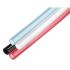 Tubo flexible SMC de FEP Rojo, long. 20m, Ø int. 4mm, para Alimentos