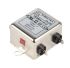 RS PRO 1A 115/250 V ac 50/60Hz, Chassis Mount Power Line Filter, Fast-On, Single Phase