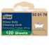 Tork White Non Woven Fabric Cloths for Heavy Duty Cleaning, Box of 120, 61.5 x 35.5cm, Single Use
