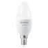 LEDVANCE Smart Glühbirne 107mm 4,9 W 37 mm mit E14 Sockel, Weiß