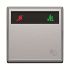 ABB Silver Do Not Disturb/Make Up Room Switch, 1 Way, 2 Gang, AMD