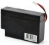 RS PRO 镍镉充电电池, AMP9032系列, 尺寸型号12V0.8AH, 12V, 800mAh容量, 插入接端, 工作温度-40 → +85°C