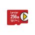 Lexar MicroSDXC Micro SD Karte 256 GB A1 V30 U3, Class10, UHS-I