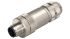 Siemens Circular Connector, 1 Contacts, M12 Connector, Plug, Female, IP65, IP67, 6GK Series