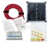 Pannello solare fotovoltaico Seeit, 20W, 20W, 12V, 36 celle, Monocristallo