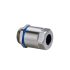 ABB Glands Series Metallic Stainless Steel Cable Gland, M12 Thread, 3mm Min, 6.5mm Max, IP66, IP68, IP69