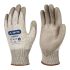 Skytec CIRRUS Grey Nylon Cut Resistant Work Gloves, Size 7, Small, Polyurethane Coating