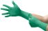 Ansell TouchNTuff® Green Powder-Free Nitrile Disposable Gloves, Size M, Food Safe, 100 per Pack