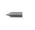 Accurate milling drilling bit, 45° conic
