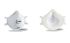 Uvex 白色口罩, 15Each个装, 聚酯制, 适用于食品行业、 实验室 医疗、 制药, 8732-310
