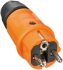 brennenstuhl 16A电源插头和插座, 250 V, 电缆安装, E 型 - 法国, 橙色, 9837560