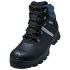 Uvex Uvex 2 Black, Blue Non Metallic Toe Capped Men, Women Safety Boot, UK 13, EU 48