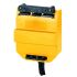 Eaton Series Yellow Polycarbonate Lock, Yellow Lid, 160 x 60 x 100mm