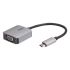 Aten USB C to VGA Adapter, USB 3.2, 1 Supported Display(s) - 1920 x 1200 @ 60Hz