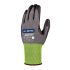 Skytec SAPPHIRE AERO PU Black, Grey HPPE Cut Resistant Work Gloves, Size 7, Small, Polyurethane Coating