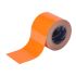 Brady Gummi Bodenmakierung Orange Typ Klebeband für Fußböden, Stärke 0.2mm, 101.6mm x 30.48m