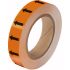 Reflexní páska 275104, Černá, Oranžová Polyester Akrylát Brady