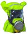 Maschera respiratoria Honeywell Safety col. Colore giallo, Taglia 300 x 90 x 160 mm, Mezza maschera