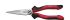 Wiha 32322 Long Nose Pliers, 160 mm Overall, Flat Tip