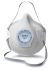 Moldex Moldex 2405 Classic Series Disposable Respirator for General Purpose Protection, FFP2, Valved, Moulded, 20Each