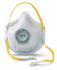 Moldex 一次性口罩, Moldex Smart, FFP3, 每包10盒子个, 用于呼吸保护, 带阀