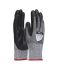 BM Polyco Matrix GH370 Black/Grey Abrasion Resistant, Cut Resistant, Tear Resistant Gloves, Size 11, XXL, Nitrile