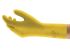 Ansell ALPHATEC 37-320 Yellow Nitrile Food Industry Work Gloves, Size 8, Nitrile Coating