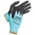 Uvex Phynomic B XG Blue Fibreglass, HPPE, Polyamide Abrasion Resistant Work Gloves, Size 10, Aqua Polymer Coating