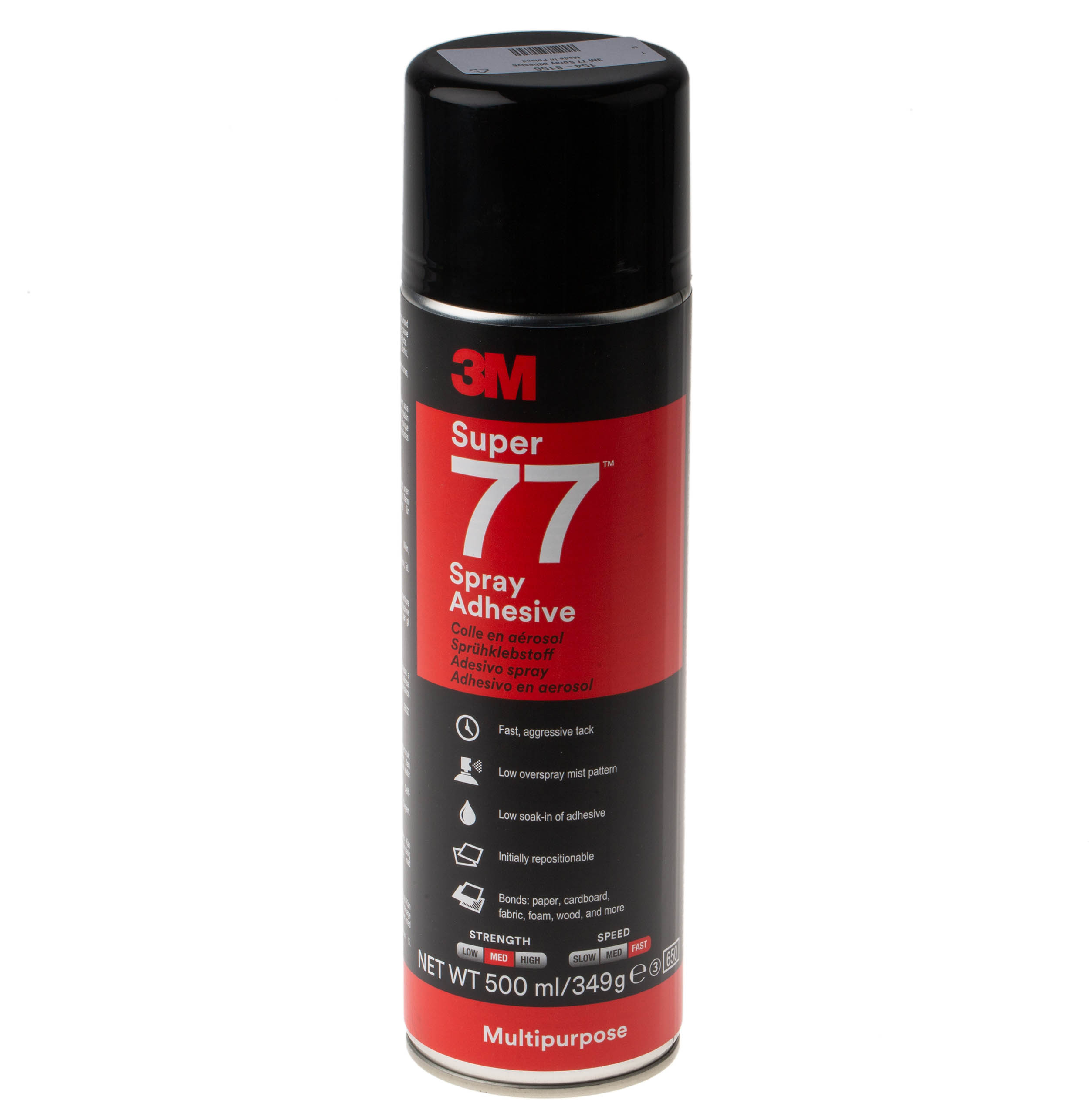 3M Super 77 Aerosol Adhesive 500 ml