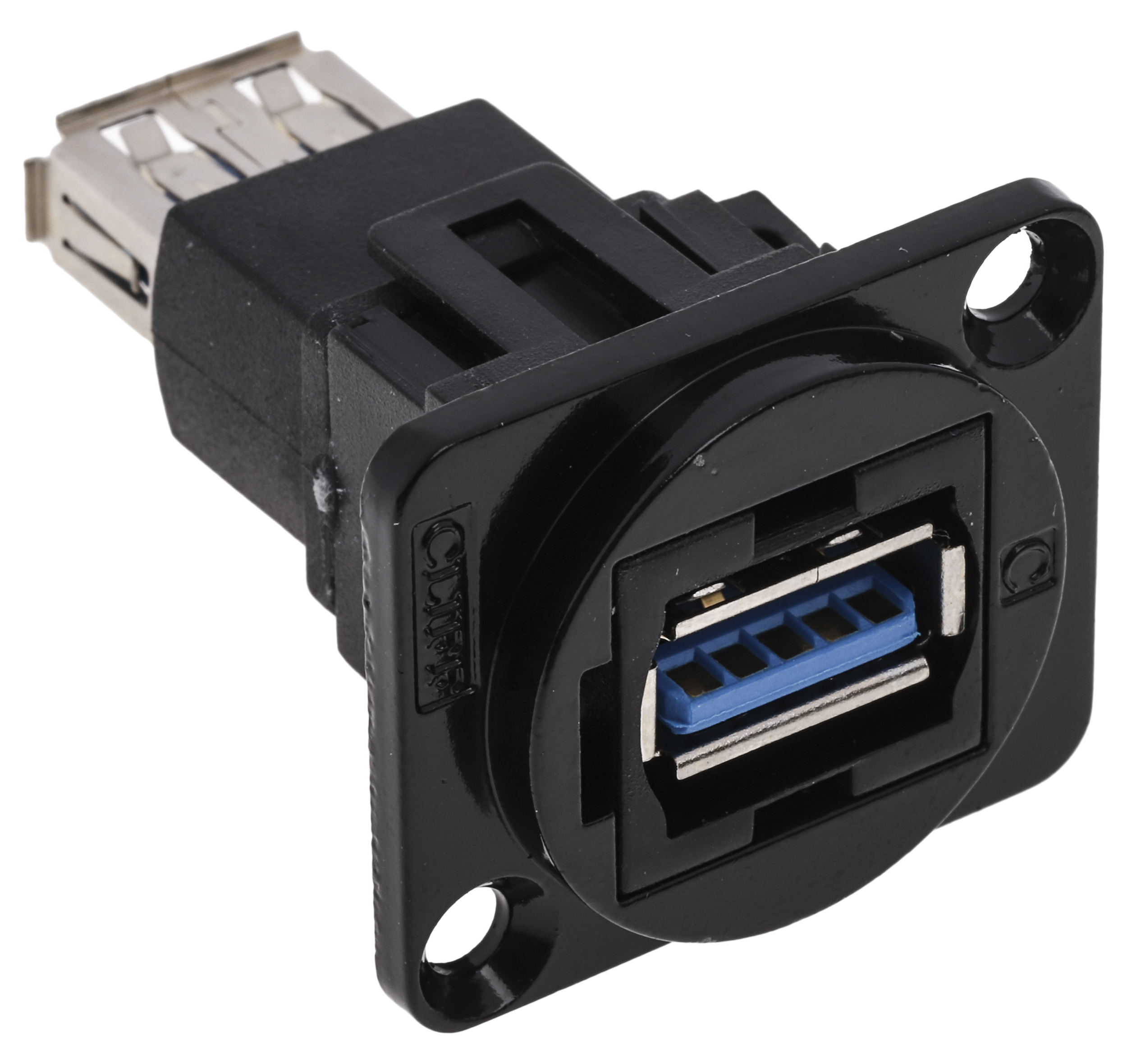 RS PRO Type-A to A, USB3.0 USBコネクタ, メス, パネルマウント