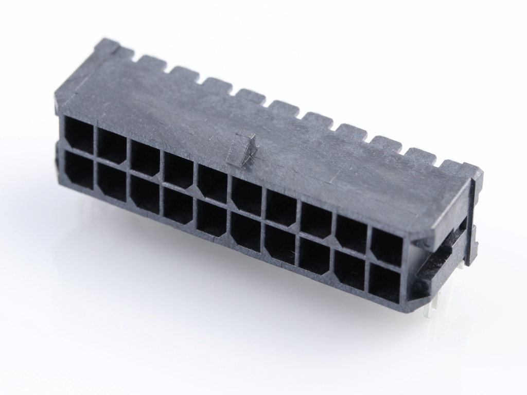 43045-2006 | Molex 43045シリーズ ライトアングル 基板ヘッダ 20極 3