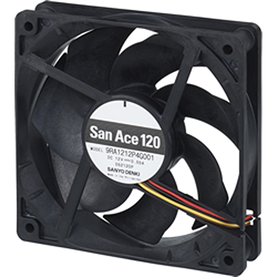 山洋電気 DC軸流ファン (San Ace 120シリーズ） 電源電圧：12V dc