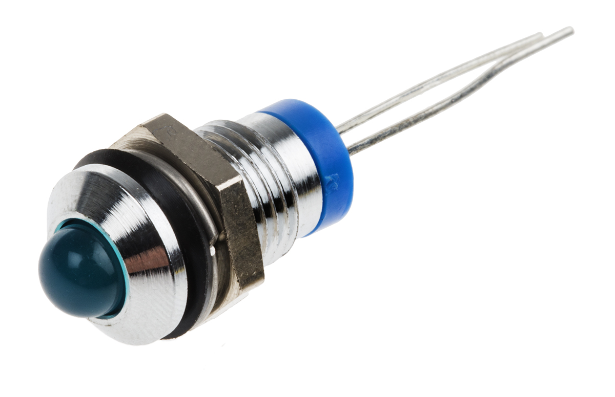 ◆ mai です。　◆ RS PRO LED Schalttafel-Anzeigelampe Blau 2V dc, Montage-Ø