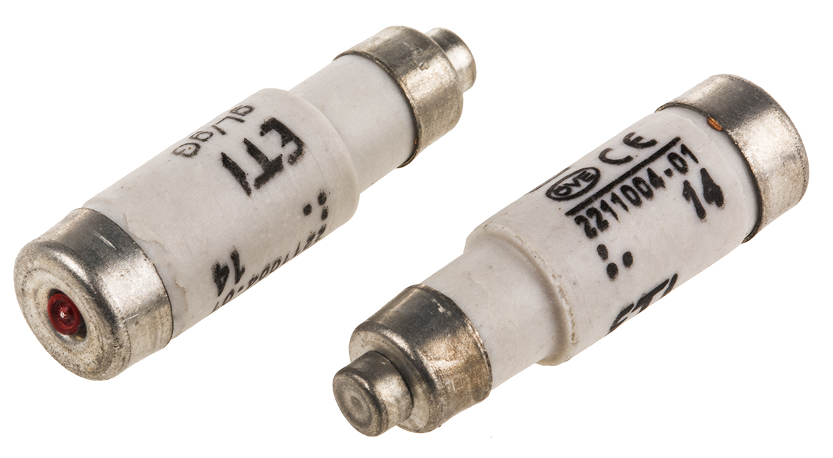 2211004 | ETI 10A D01 Neozed Fuse, E14 Thread Size, gG, 400V