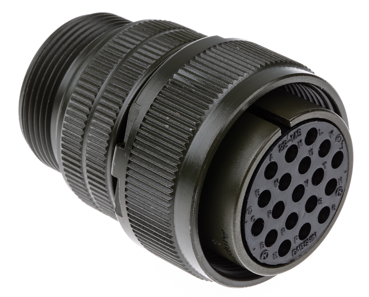 marol CB-85 アンプ 多機能コネクタ MS3106A-22-14S | アンフェノール MIL規格丸型コネクタ 19-ピン