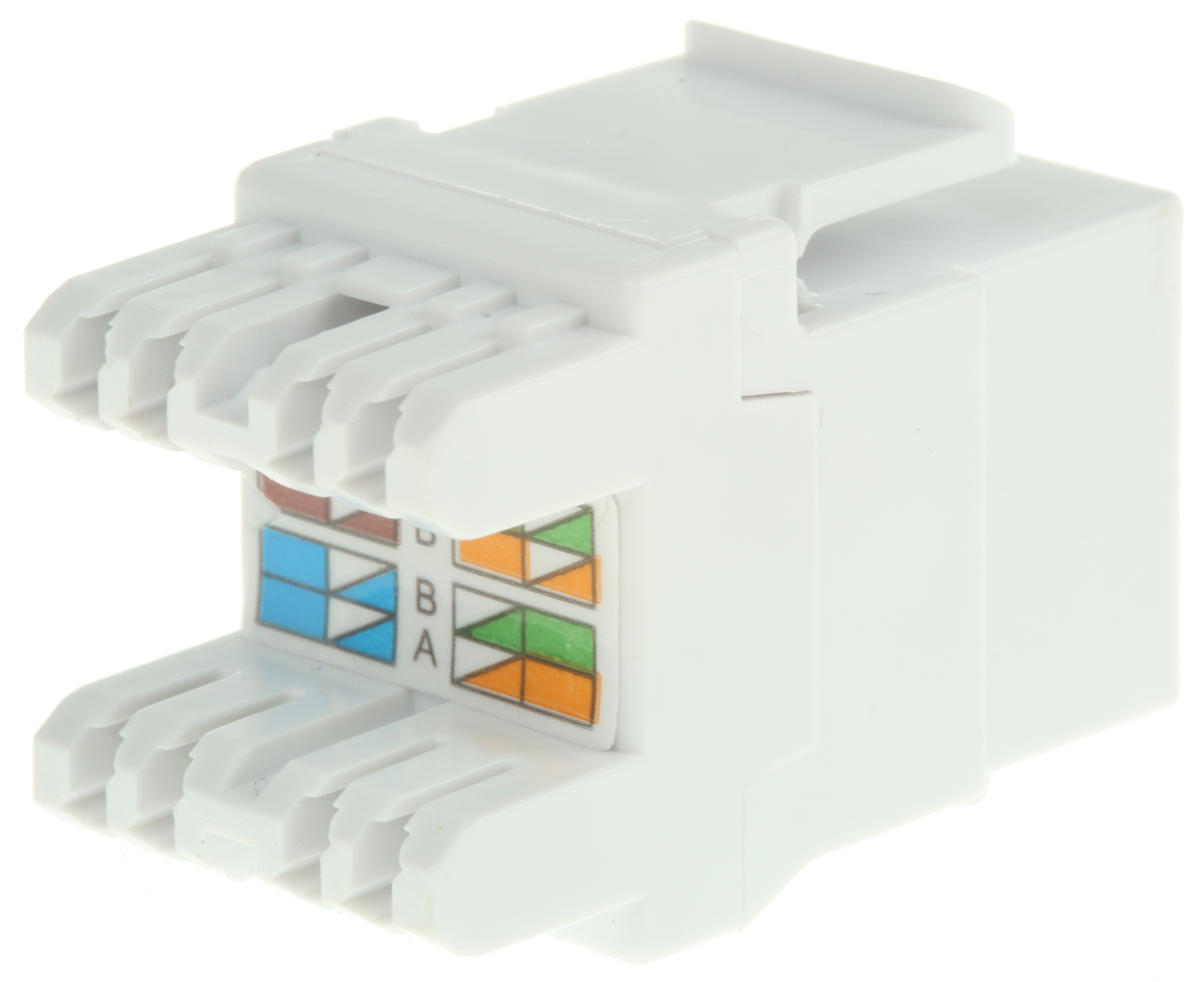 RS PRO キーストーンジャック Cat6 RJ45, シールドタイプ:UTP | RS
