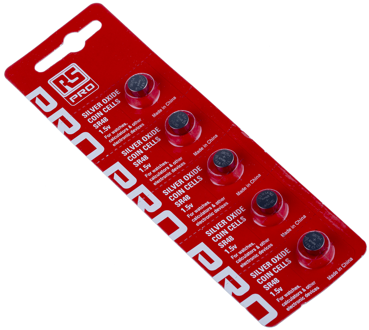 ボタン　SR RS PRO ボタン電池, 酸化銀, 1.55V | RS