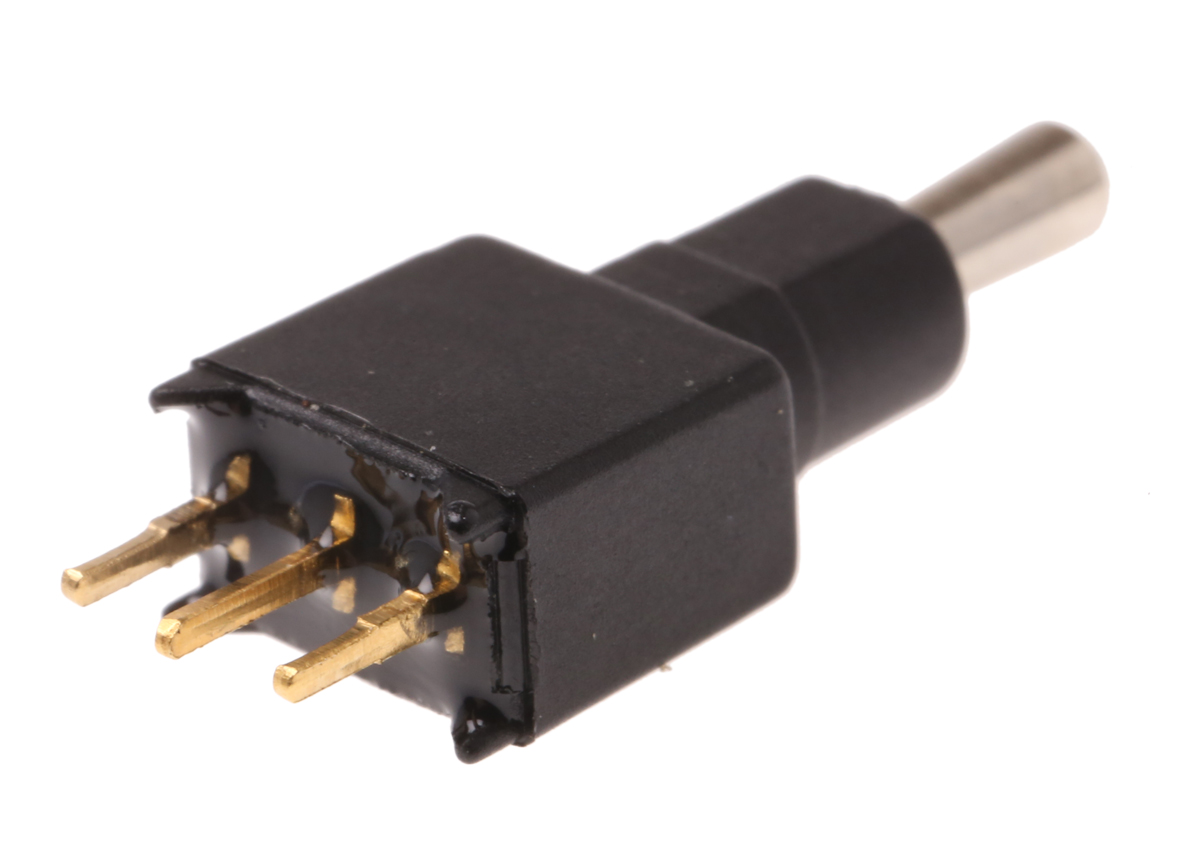 TL39P0050 | APEM トグルスイッチ, On-Off-On, SPDT, 400 mA