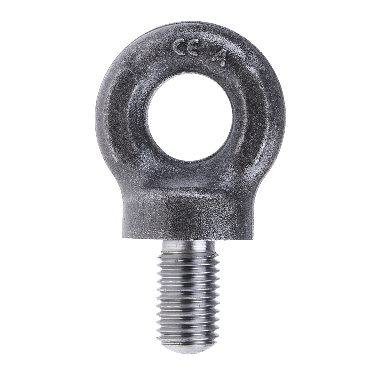 RS PRO Carbon Steel Eye Bolt, M20 Thread, 27mm Thread Length