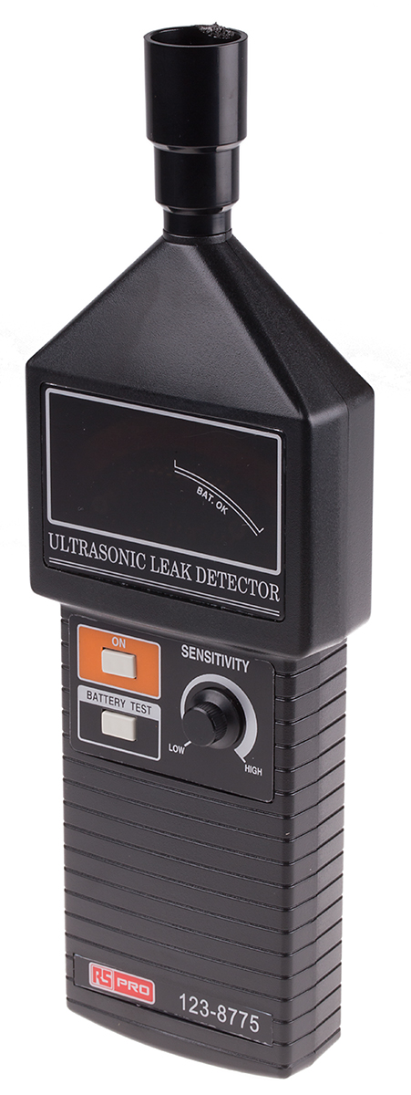 RS PRO GS-5800 Ultraschall-Leckdetektor 9 V 70 x 28 255mm LED