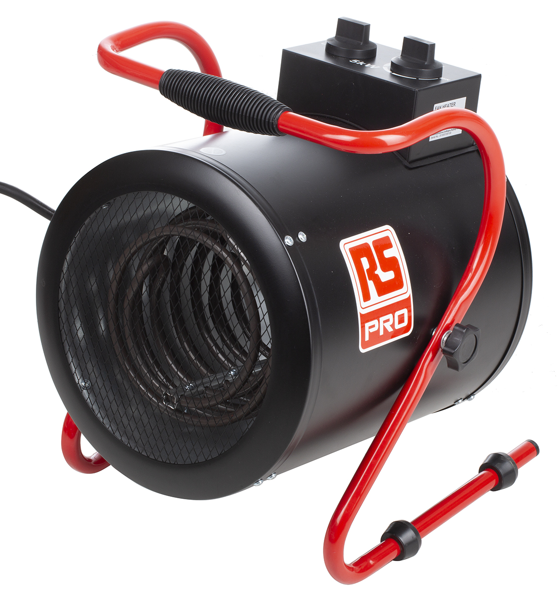 RS PRO 5kW Fan Industrial Heater Floor Mounted 415 V BS4343 IEC60309 RS