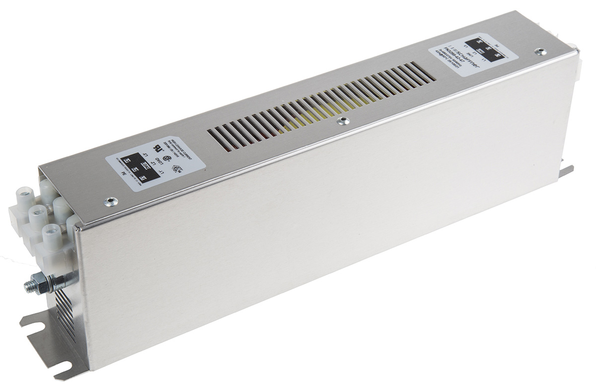 シャフナー 高性能 電源ラインフィルター Schaffner EMIフィルタ，電源ラインフィルタ，ノイズフィルタ