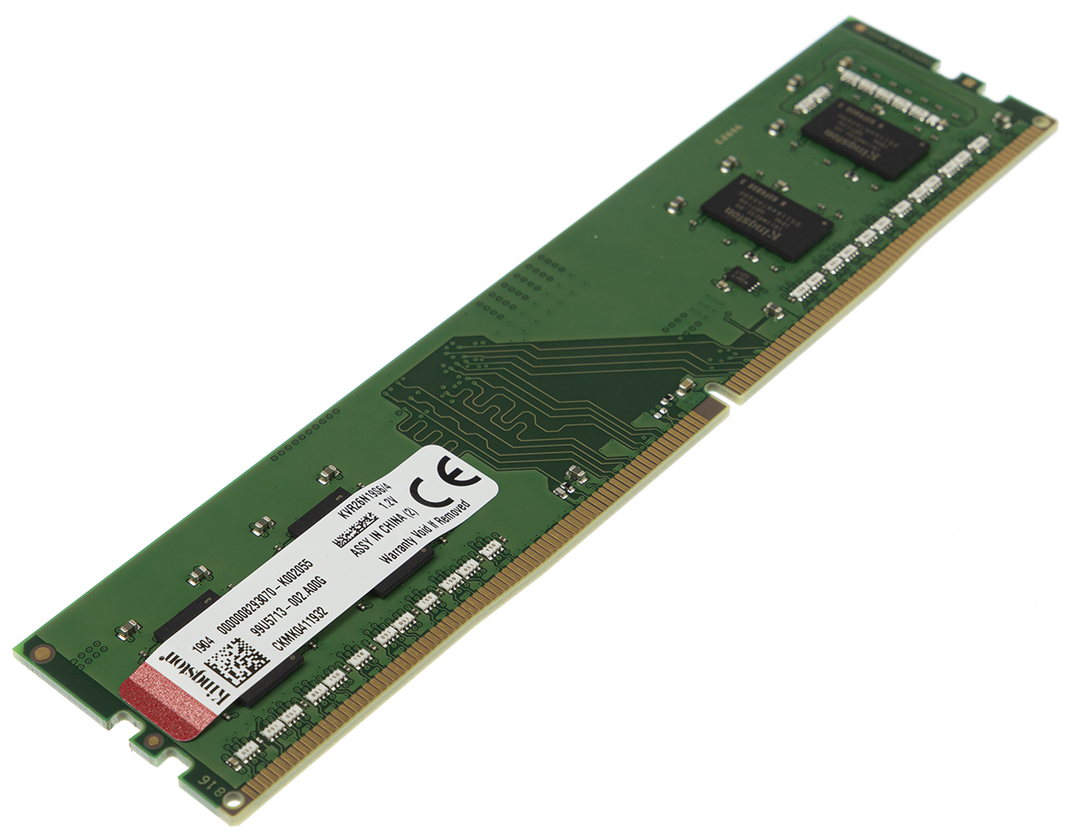 【中古】 4 (ランダムアクセスメモリ）, RAM Kingston GB, DDR4 2666MHz, スノーボード