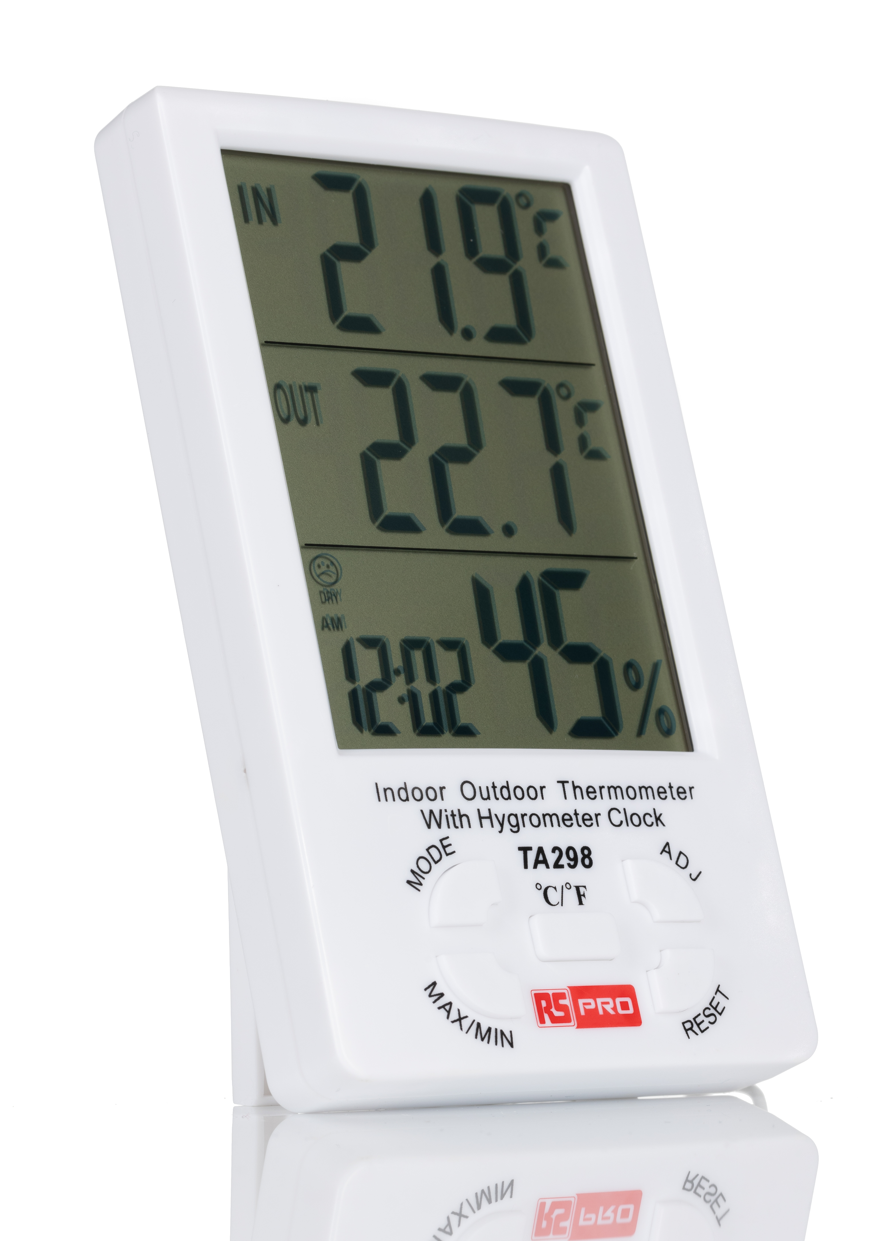 RS PRO TA298 Hygrometer 5 RH Accuracy 99 RH Max