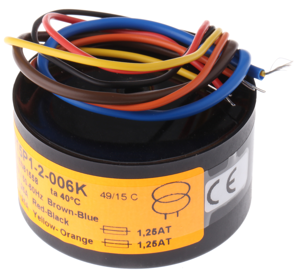 Nuvotem Talema トロイダルトランス 15V Nuvotem Talema トロイダルトランス,1次：230V ac,2次：2 x 6V