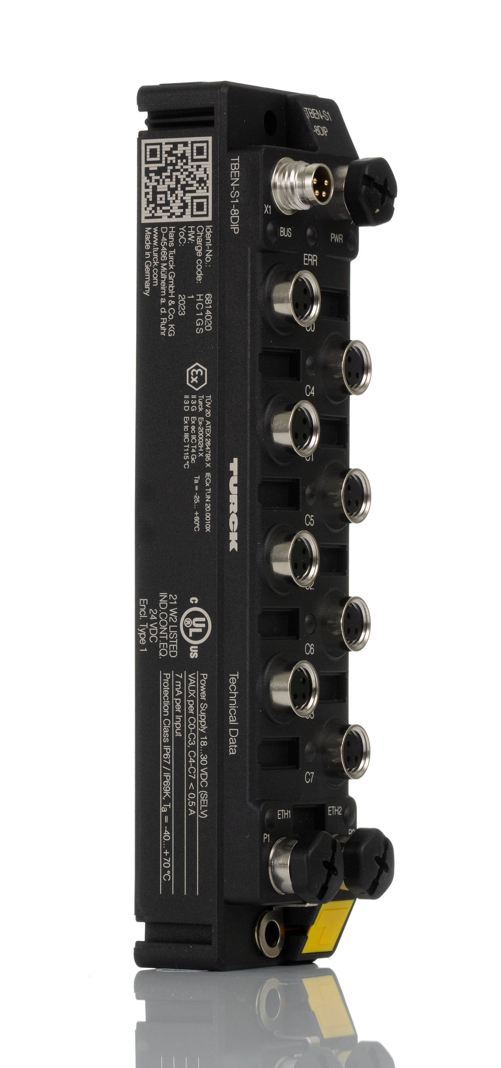 TBEN-S2-8DXP 8入力モジュール TBEN-S2-8DXP 8入力モジュール