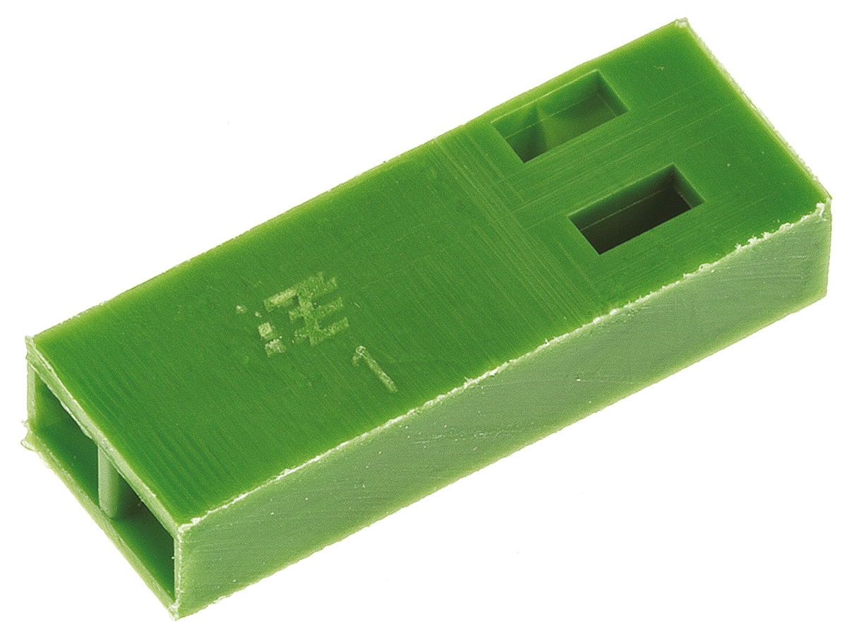 TE Connectivity コネクタハウジング 2極 ピッチ：2.54mm 1列