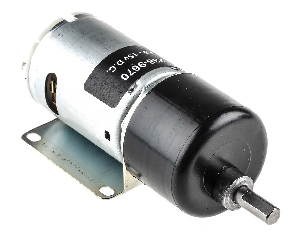 RS PRO, ブラシ付きギア DCギヤードモータ 12V 59 Ncm 84 rpm | RS