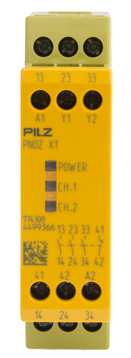 774300 | Pilz PNOZ X PNOZ X1 Emergency Stop Safety Relay 774300 | Pilz PNOZ X PNOZ X1 Emergency Stop Safety Relay